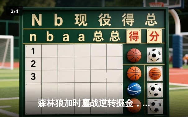 森林狼加时鏖战逆转掘金，爱德华兹43分创季后赛新高 - 2